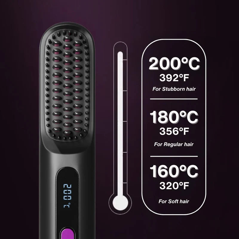 GoPRO- Portable Straightener Brush