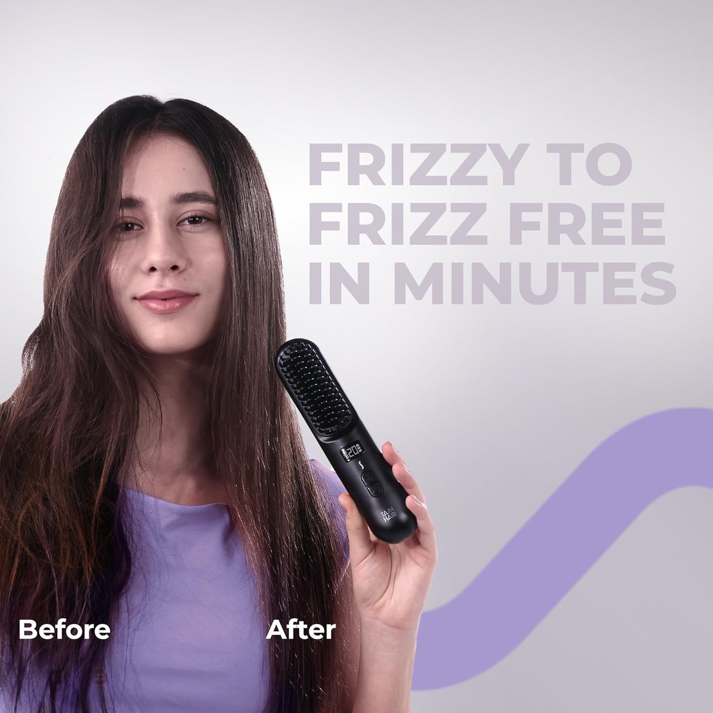 GoPRO- Portable Straightener Brush