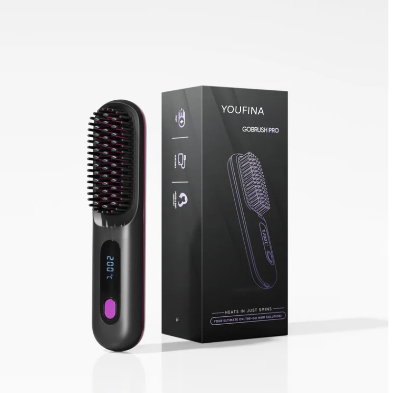 GoPRO- Portable Straightener Brush
