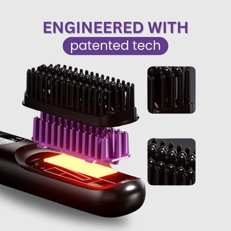 GoPRO- Portable Straightener Brush