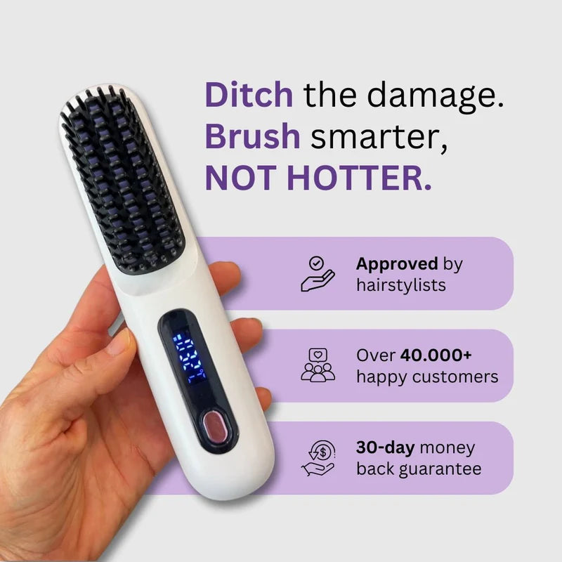 GoPRO- Portable Straightener Brush
