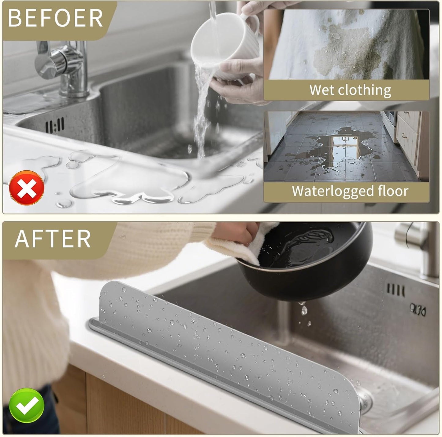 SPLASHGUARD™ + FREE MICROFIBRE CLOTH