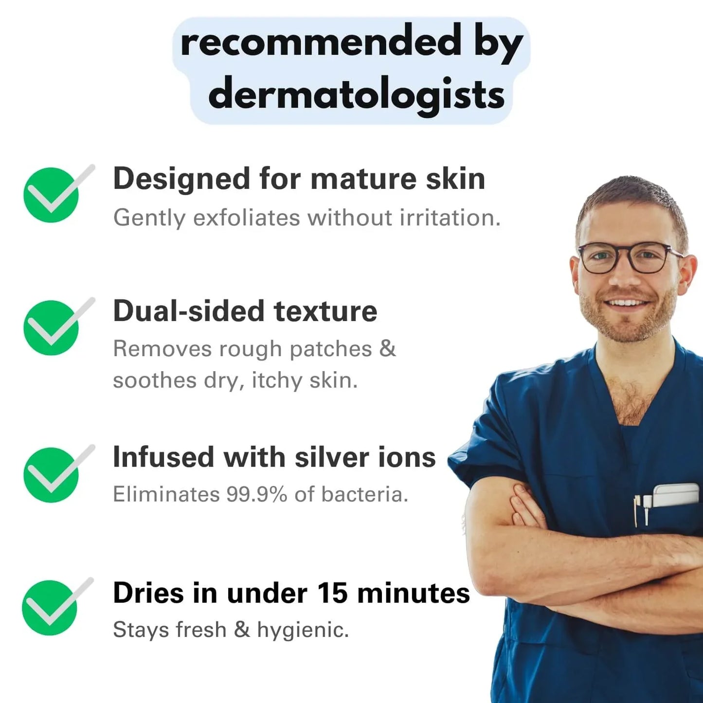 Blissy™ Japanese Exfoliating Shower Towel