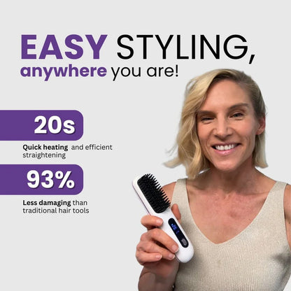 GoPRO- Portable Straightener Brush