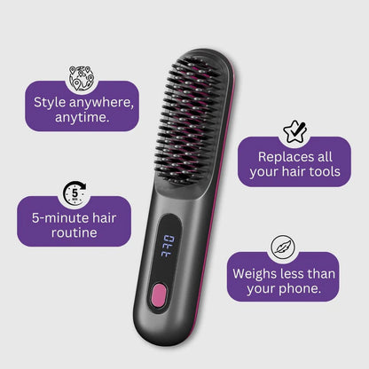 GoPRO- Portable Straightener Brush