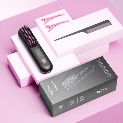 GoPRO- Portable Straightener Brush