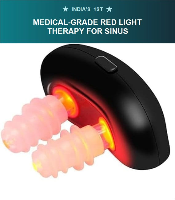 India's 1st medical-grade red light therapy for sinus - ClearSinusPro